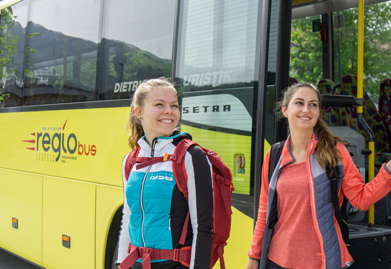 Mit dem Bus jederzeit